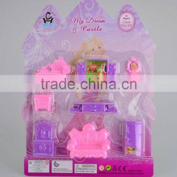 2016 New Fashion Kids Furniture Toy Plastic Castle Play Set photo-4