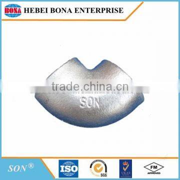 Hot Dipped Galvanzed Plain End Malleable Iron Pipe Fittings