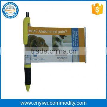 Customised Wholesale Logo Printed Pull out Banner Pen