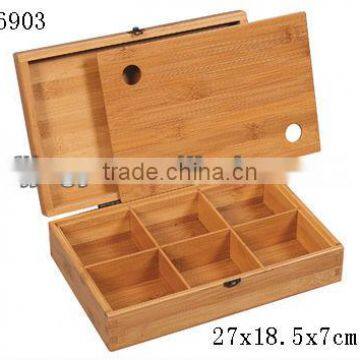 2013 Wooden Tea Box With Cover photo-3