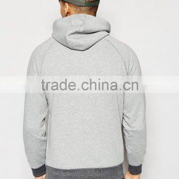 Contrast Cuff & Hem Hoodie photo-2