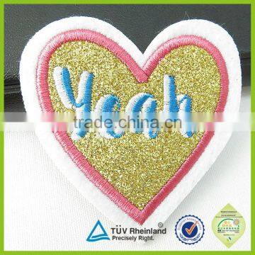 Custom Iron on Embroidered Star Patches for Kids Clothes