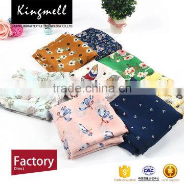 Custom Digital Printed Silk Chiffon Fabric Cloth Material Fabric photo-4