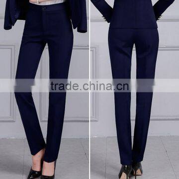 Female Slim Pants Straight Legged Trousers Ladies Dress Pants Overalls Skinny Pants Black Suit Pants Custom Made photo-4