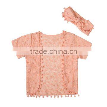 Wholesale Crocet Lace Vest Flower Pattern for Baby photo-3