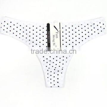 Cotton Printing G-string Funny Thongs For Women Stocklot Panties For Women photo-5