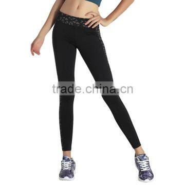 China Supplier Women Fitness Wear Elastic Gym Sports Pants For Yoga