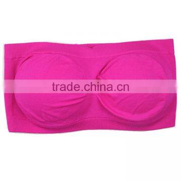 Girl Sexy Tube Bra Padded Tube Top Strapless Bra for Women Underwear photo-5