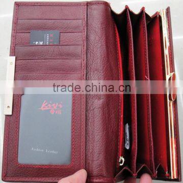 Fashion New Stylish Horse Hair Cowhide Genuine Leather Wallet photo-4
