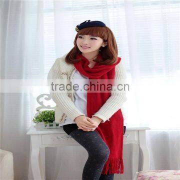 Acrylic Plaid Shawl Scarf Black and White photo-6