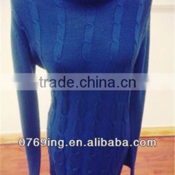 Beautiful womens knitted sweater,Ladies fashion knit otton sweater