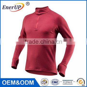 2017 China Custom Sports Wear Men Antibacterial Long Sleeve t Shirt for Running Wear photo-2