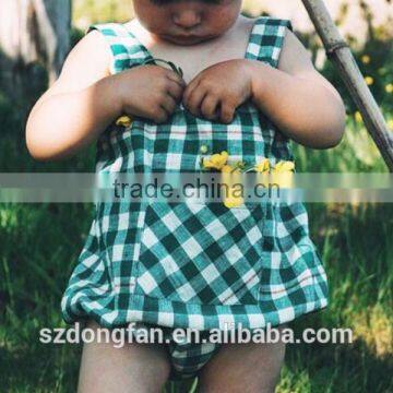 Green Color Fashion Baby Romper Newly Childrens Romper Jumpsuit Bodysuit photo-2