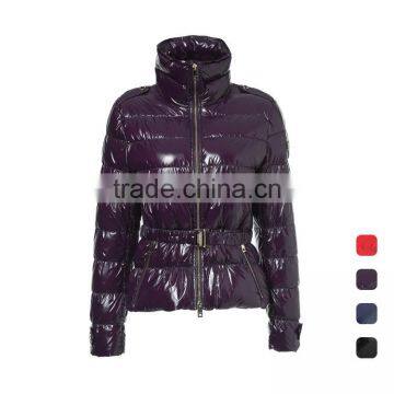 Custom 2017 Latest Fashion Western Ladies Winter Duck Down Feather Women Jackets photo-5