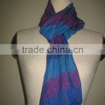 Raw Silk Scarf