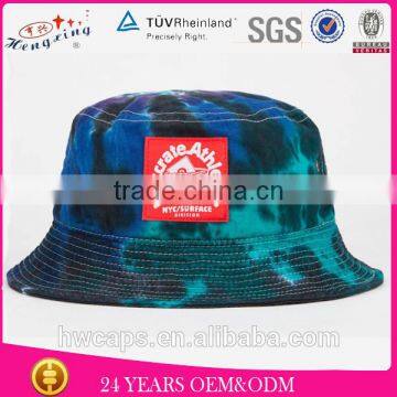 Many Fabric Print OEM Design Summer Alaxy Cheap Bucket Hat/cap photo-3