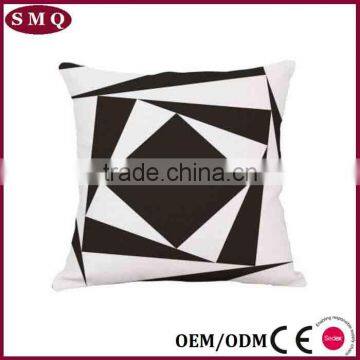 40*40 Geommetric Balck and White Digital Printing for Pillow Case photo-5