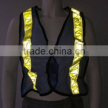 High Quality Vest Mesh Yellow Safety Vest for Traffic