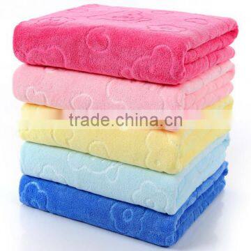 Classic Cotton Microfiber Soft Baby Infant Washcloth Bath Towel For Bathing