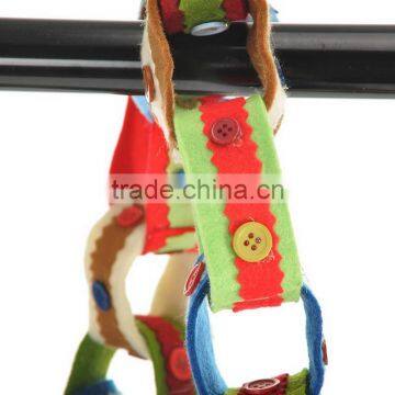 1 PC Charm Christmas Ornament Multicolor Circle Long Rope Cord photo-3