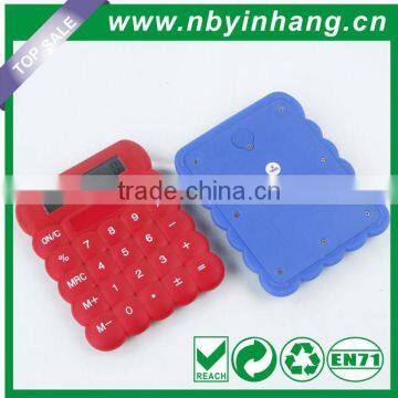 Biscuit shape soft rubber calculator XSDC0106A