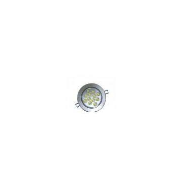 Energy Saving Bathroom Die - casting Alu & Glass LED Ceiling Lamp 15W 85 - 265V