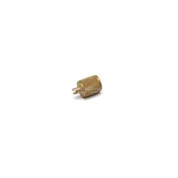 Refrigeration Access Valve Fitting Brass Fitting Access Cap