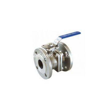 2pc ball valve with mounting pad