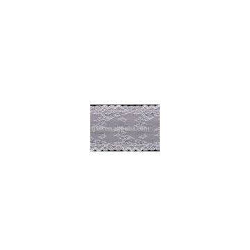 Warp knitting lace