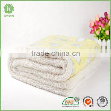 Whosesale Chunky Winter Throw Coral Fleece Blanket