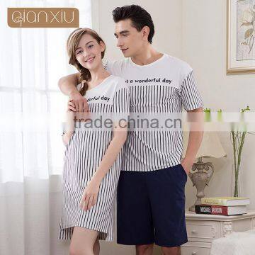 Perfect Qianxiu youth cozy family intimates sleepwear pajamas