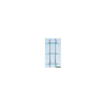 Triple corner Glass shelf