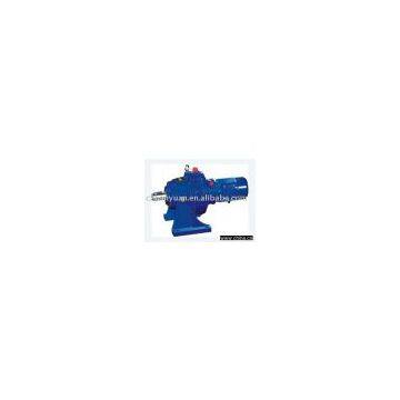 Cycloid reducer with motor