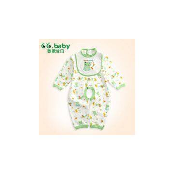 Spring Fall Long Sleeve Baby Body Suit & Baby Rompers Cotton Newborn Baby Boys Clothing + Free Newborn Bibs Fashion Girls Romper