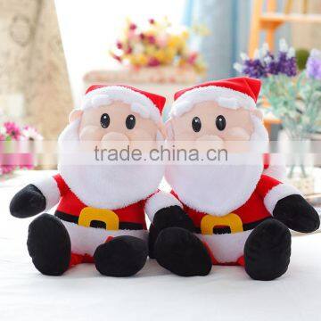 wholesale Santa plush toy for christmas plush santa toy stuffed christmas toys