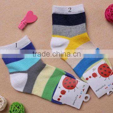 2013 lovely rainbow Popular Cartoon baby socks