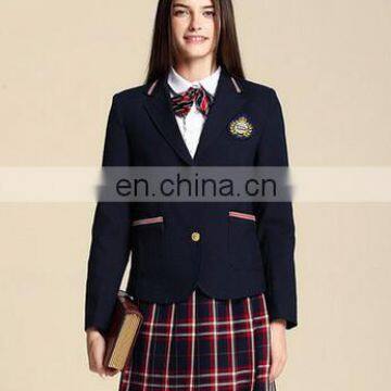 OEM classic school uniforms for girls, kids, children, students, school age big size