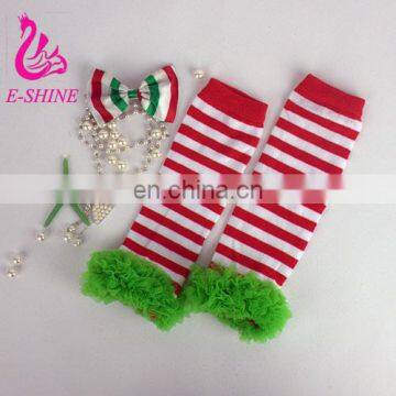 2016 Child Candy Color Kneepad Socks Leg Warmer Ruffles legwarmer Girl legging