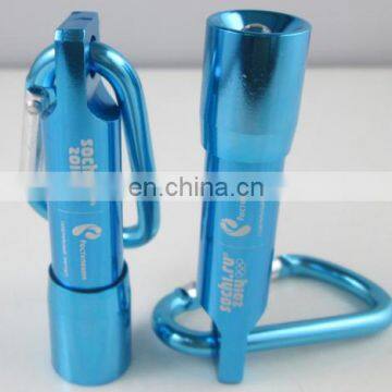 low price good quality led carabiner flashlight led ball flashlight