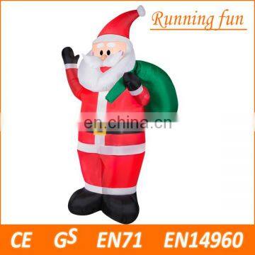 Custom inflatable Chrismas Santa, large inflatable christmas decorations