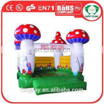 HI Funny and New Style Game 0.55mm PVC Inflatable Bounce Castle Moon Castle Commercial Inflatable Castle Bouncy Slide for Kid photo-4