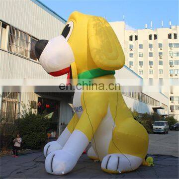 6m Outdoor Giant Customized Stand Yellow Dog Inflatable Foe Advertising&party&event photo-3