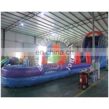 Aier 17m Long 56ft Giant Slide Outdoor Inflatable Water Slide for Sale