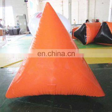 TOP inflatable qulity orange color paint ball equipment,inflatable paintball bunkers for sale