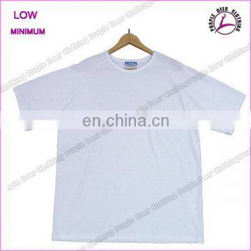 Men new design blank t-shirt wihte t-shirt high quality custom t-shirt