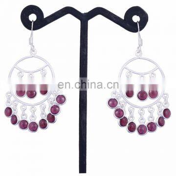 Fashion 925 Silver Bridal Chandelier women Earrings wholesale ROYAL EXPORT SILVER JEWELRY