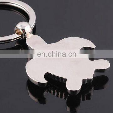 Custom Logo Souvenir Gifts Premium Metal 3D Turtle Keychain photo-2