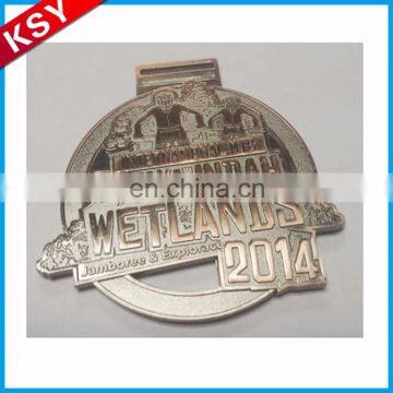 Professional Production Promotional Price Manufacture Of High Quality Mountain Hiking Engraving Medal