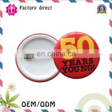 Cheap Round Advertising Tin Button Badge Pin/Blank Tinplate Badge Suppliers/Manufacturers photo-4