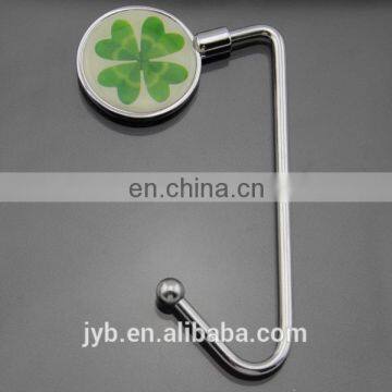 Epoxy Custom logo purse hanger hook wholesale